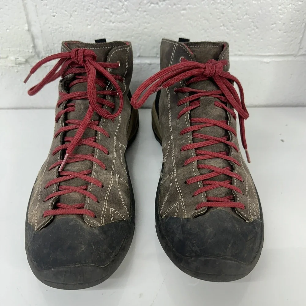Asolo Cactus Hiking Mid Boots Brown Suede Gore-Tex Vibram / Mens 13